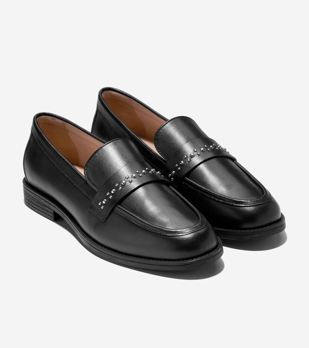 STASSI EMBELLISHED LOAFERS